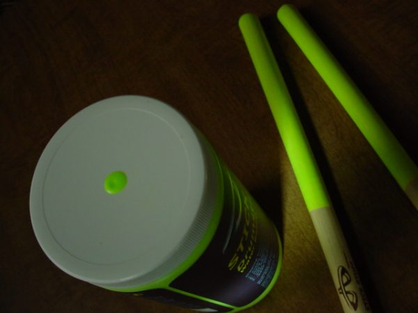 Stick Stuff,  Yellow,  Thin Grip,  UV Glow! - Image 3