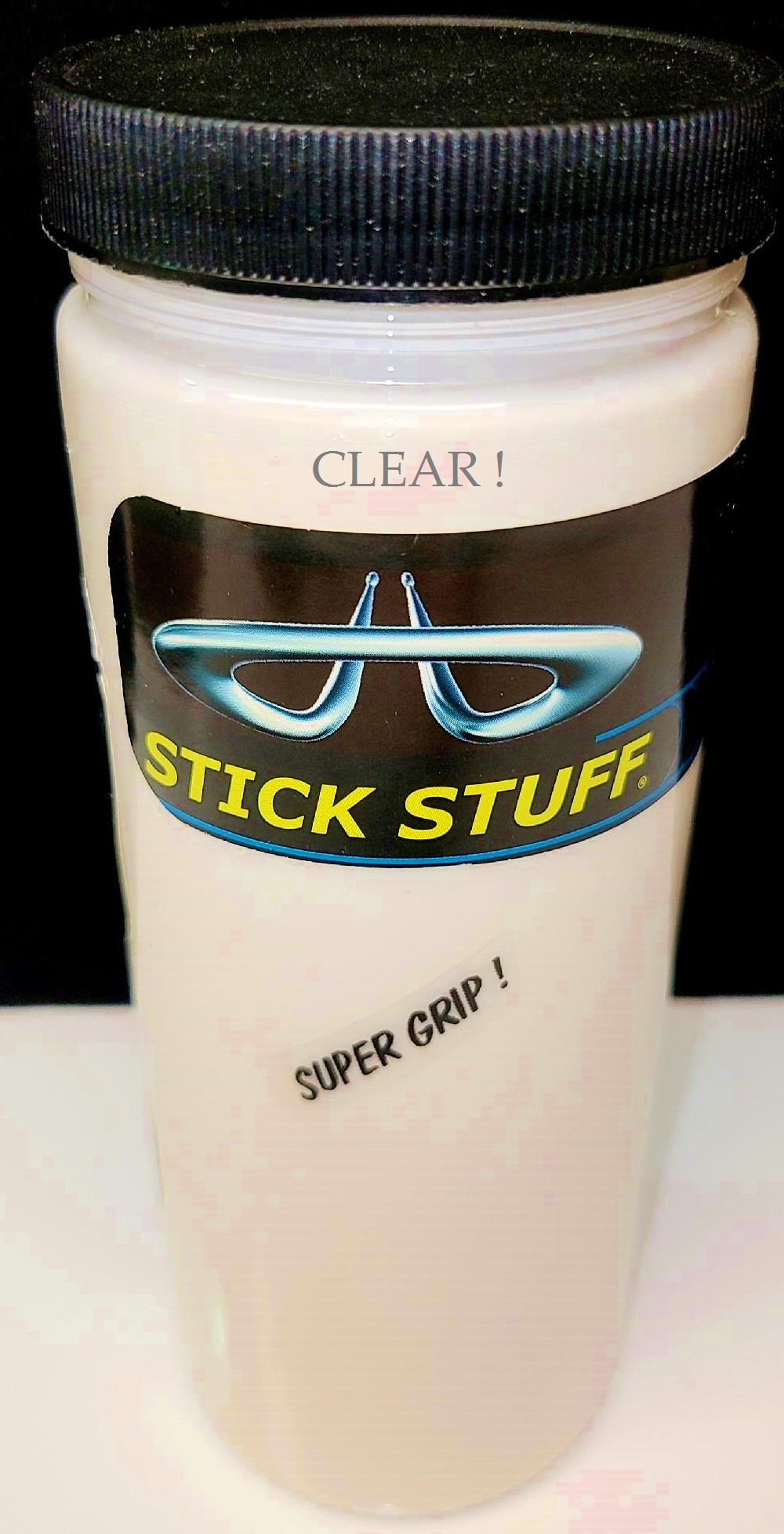 Stick Stuff Super Grip - 16oz. jar Clear water base Sporting grip dip